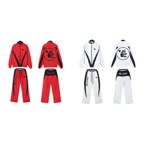 Hellstar Logo Zip-Up Long-Sleeve Jacket Set-4548  